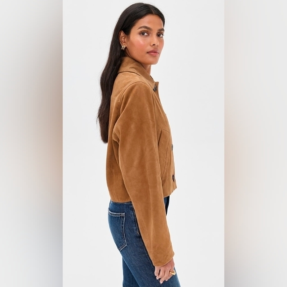 Blank NYC Tan Suede Women's Jacket - Picture 12 of 17